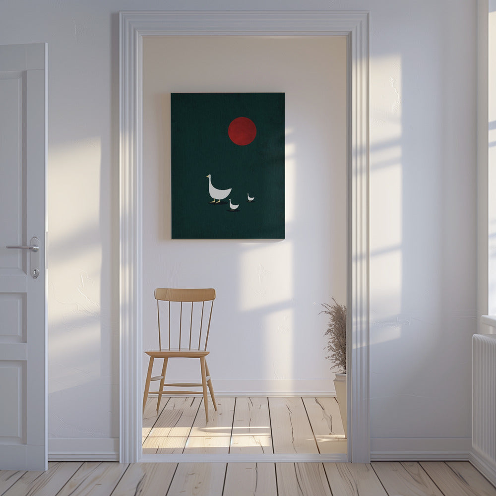 Sonnenseite des Lebens | Leinwand