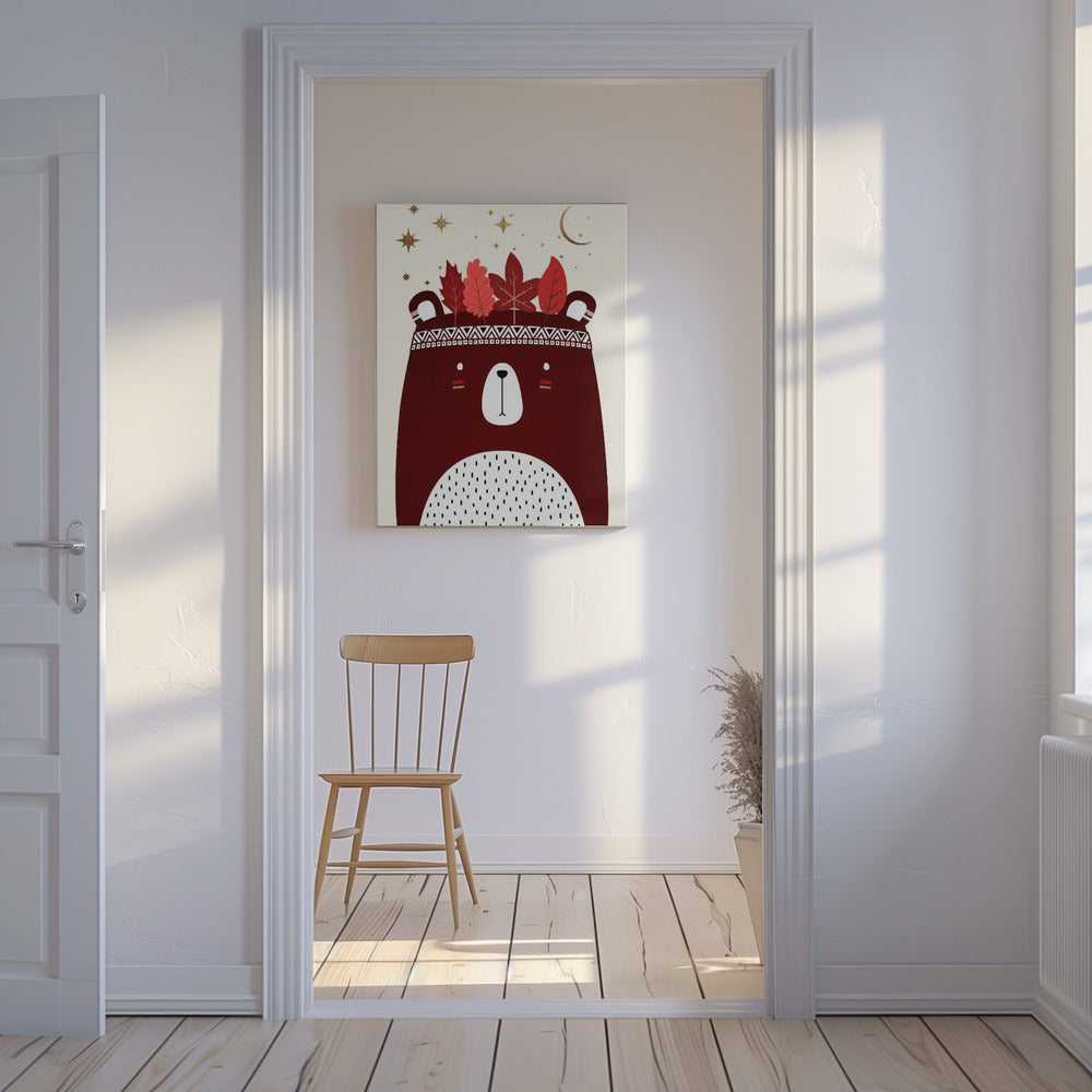 Kann Weihnachten kaum erwarten (Vers 2) | Leinwand