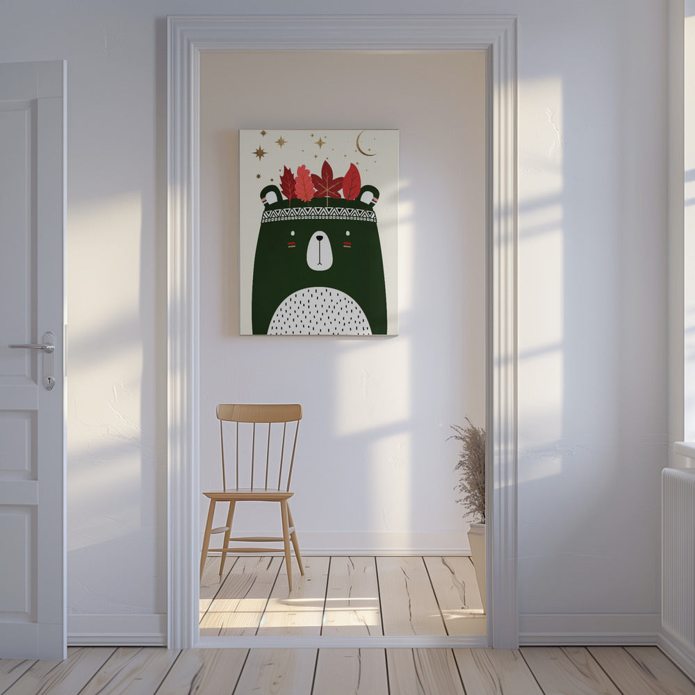 Kann Weihnachten kaum erwarten (Vers. 1) | Leinwand