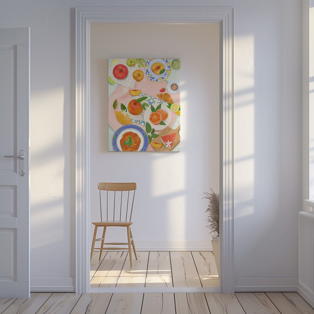 Sommerbrunch | Leinwand
