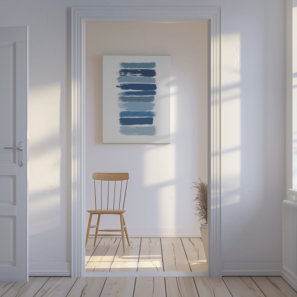 Ombre Blue | Canvas