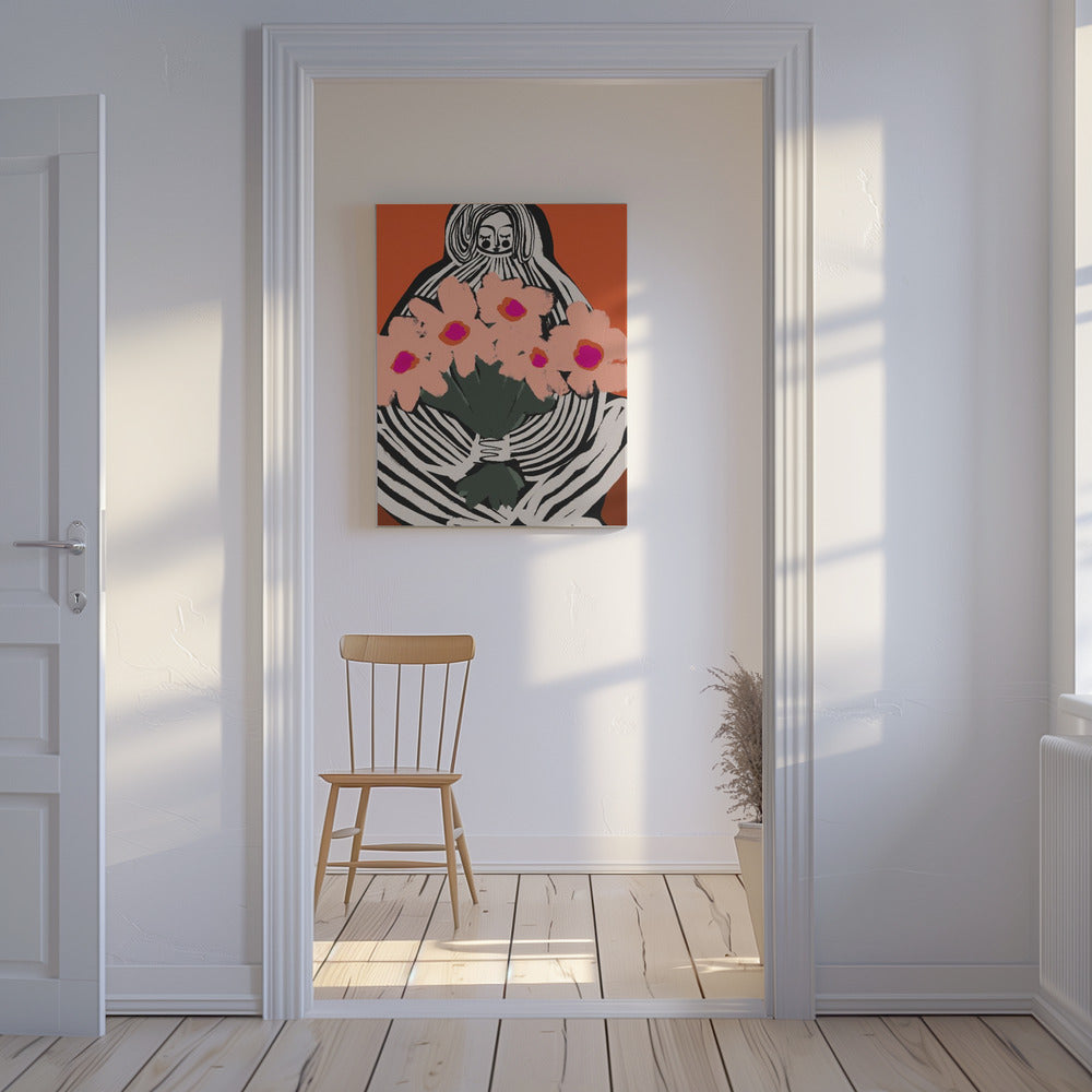 Meine schönen Blumen | Leinwand