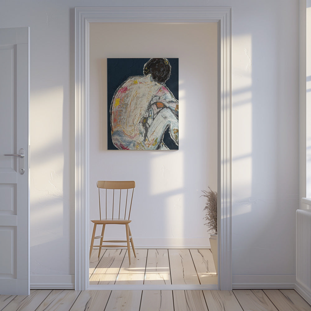 Silberne Träume | Leinwand