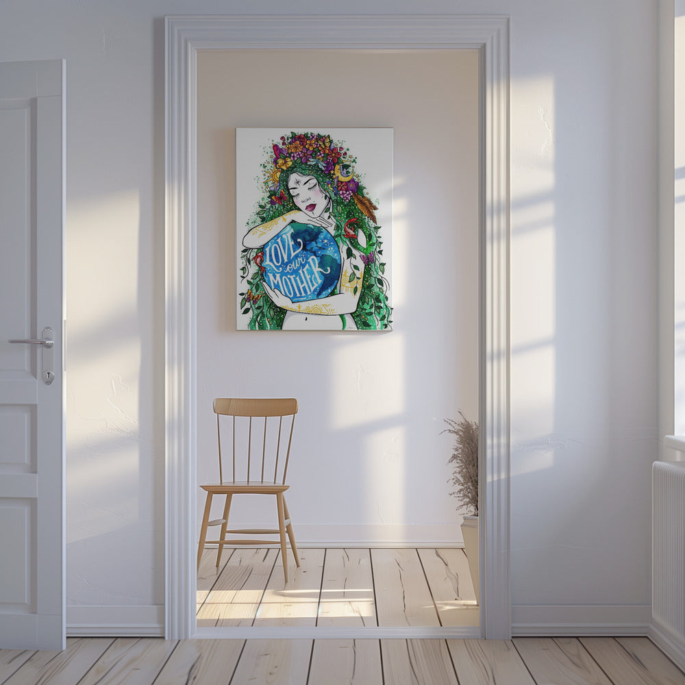 Liebe unsere Mutter | Leinwand