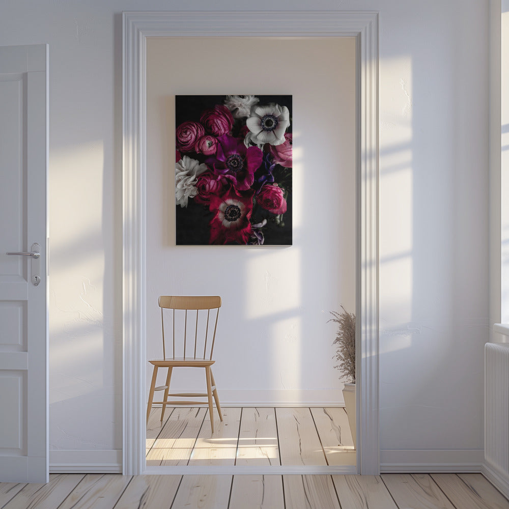 Dunkle Blumen 1 | Leinwand
