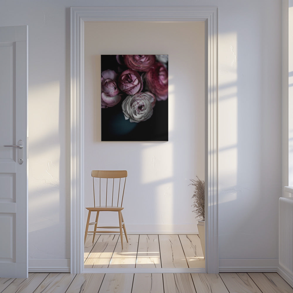 Dunkle Blumen 2 | Leinwand