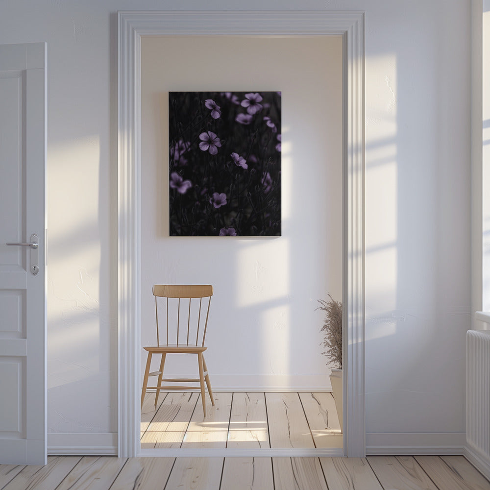 Dunkle Blumen 10 | Leinwand