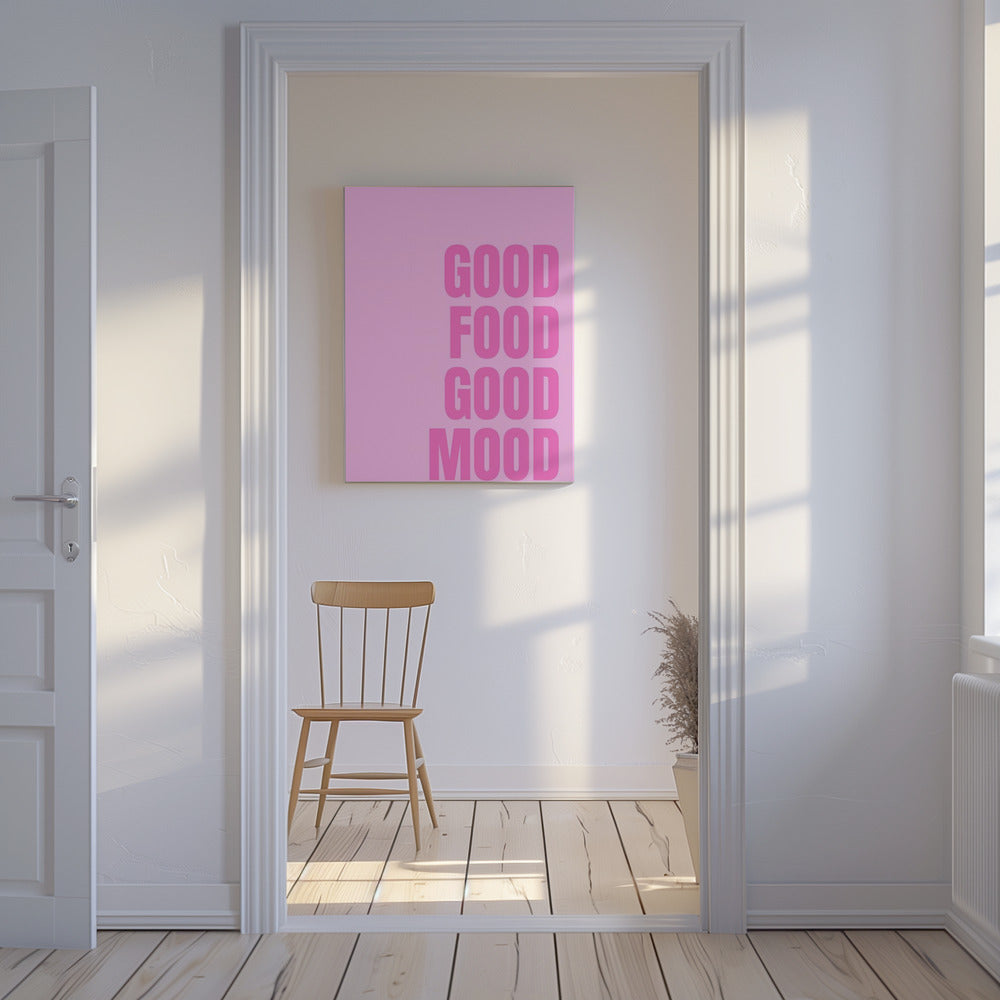 Nur positive Vibes | Leinwand