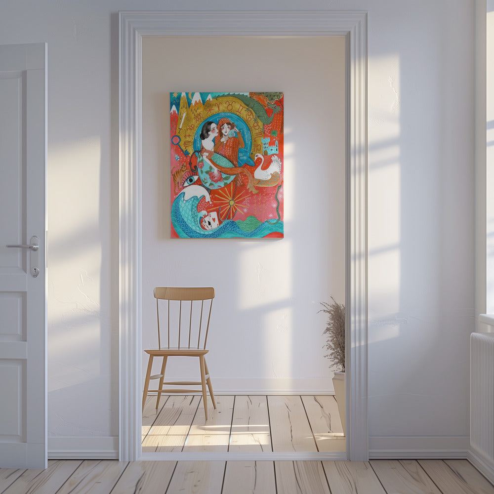 Spirituelle Frauen Astrologie | Leinwand