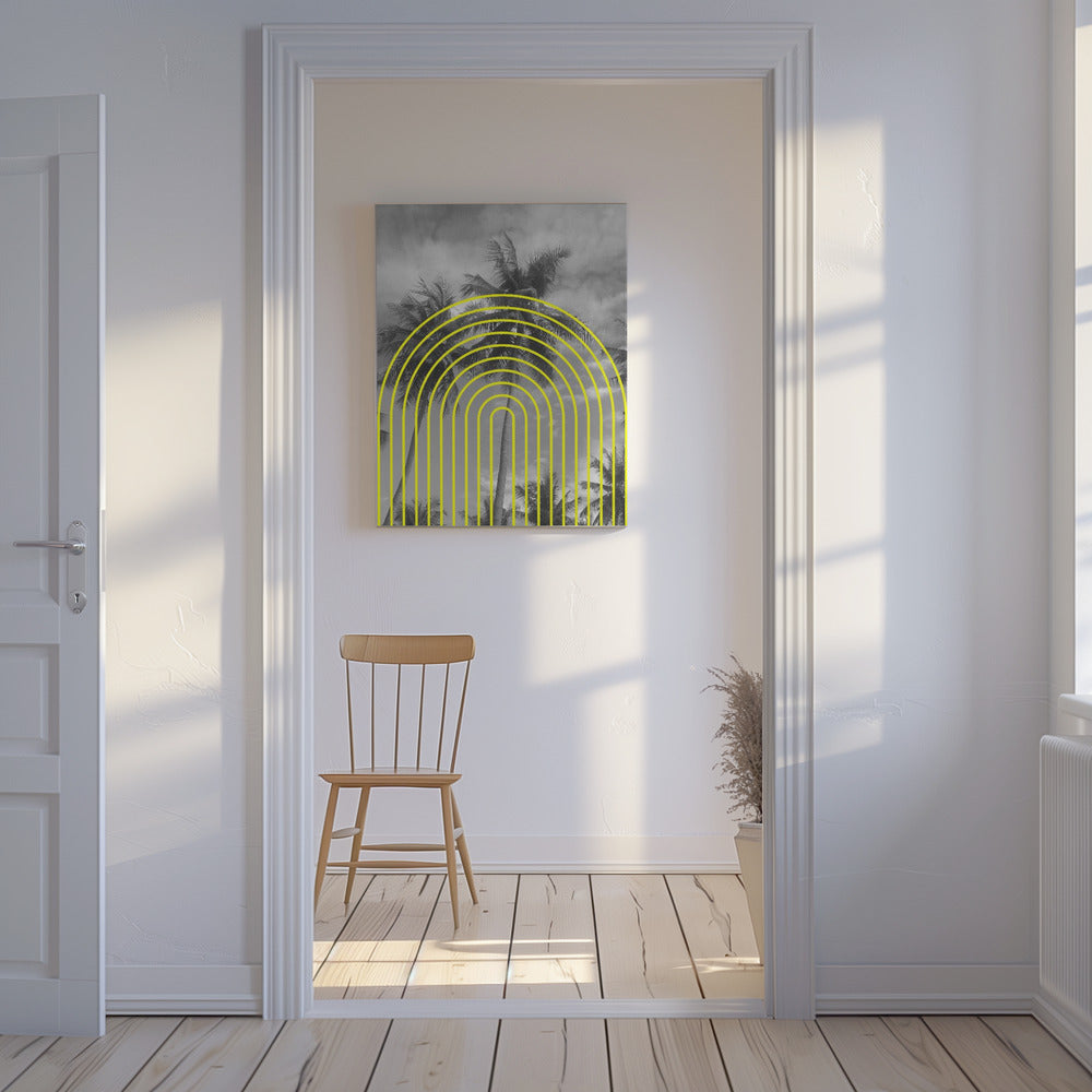 Tropische Echos | Leinwand