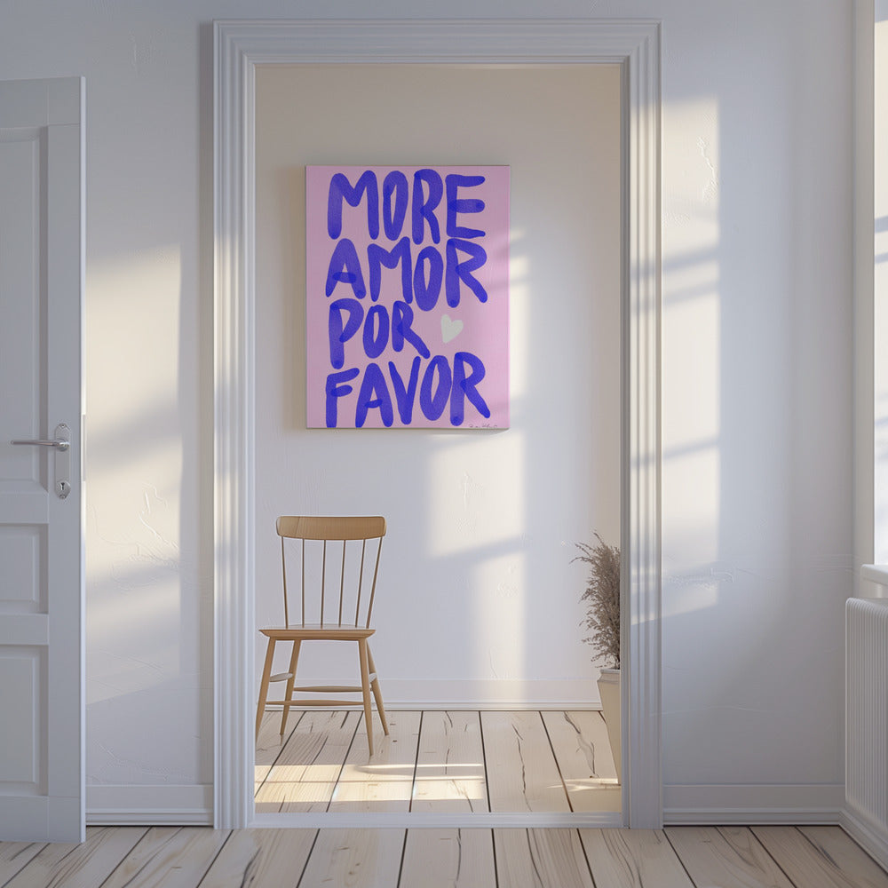 Mehr Amor Por Favor | Leinwand