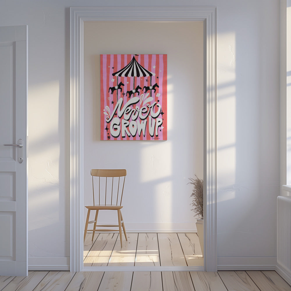 Carousel - Never Grow Up | Canvas