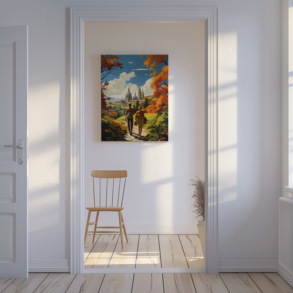 Ein Oxford-Abenteuer | Leinwand