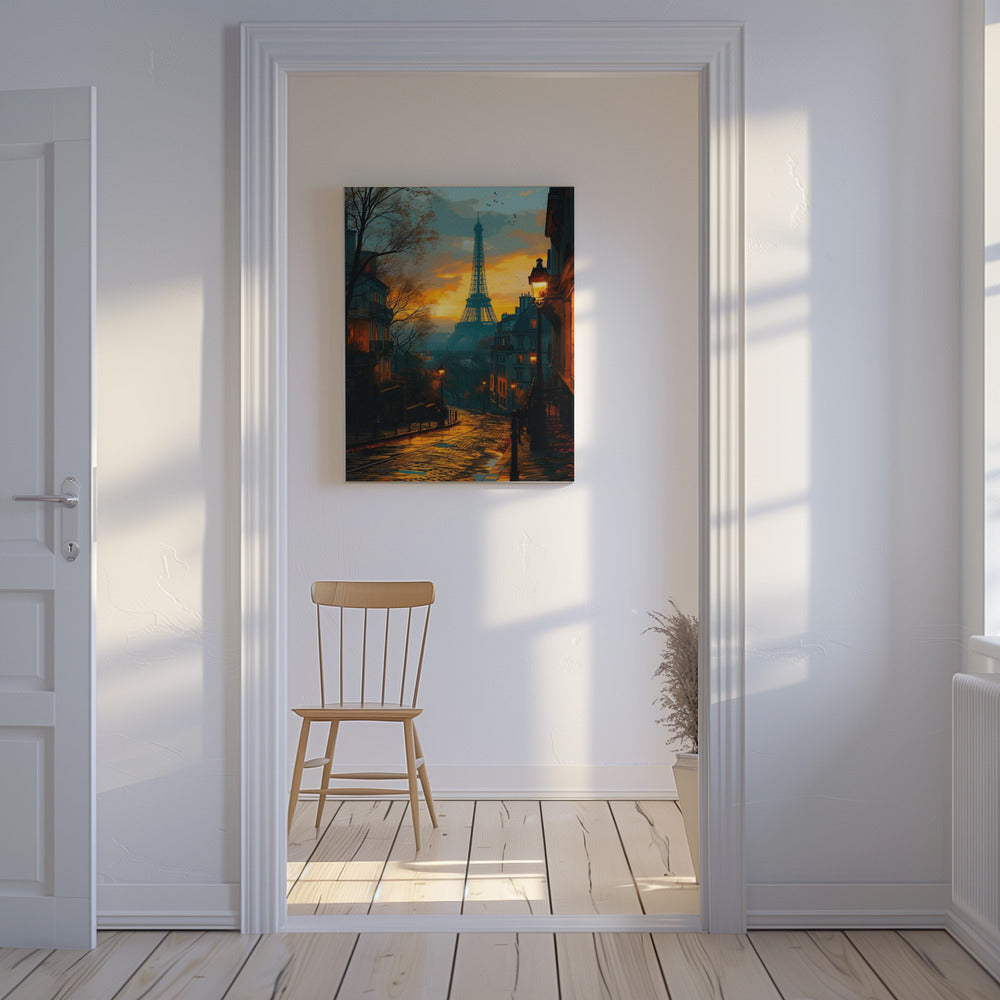 Willkommen in Paris | Leinwand