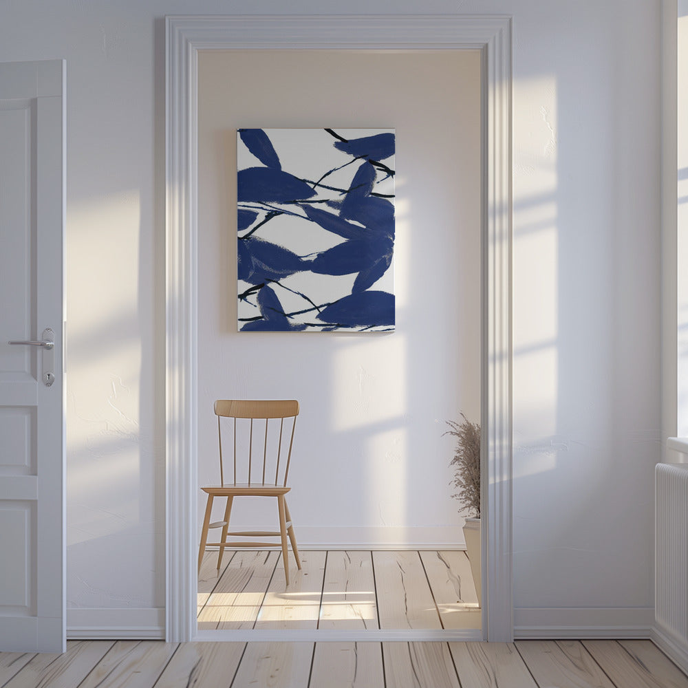 Blaue Blumen Nr. 2 | Leinwand