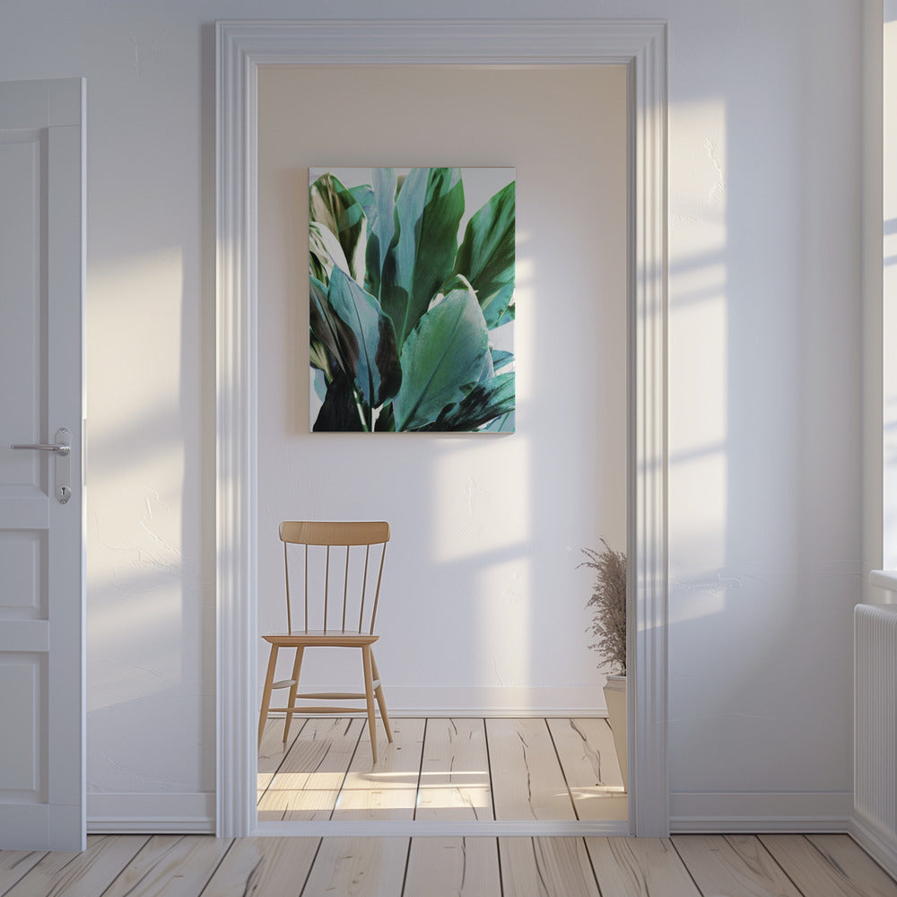 Green Leaves I | Canvas