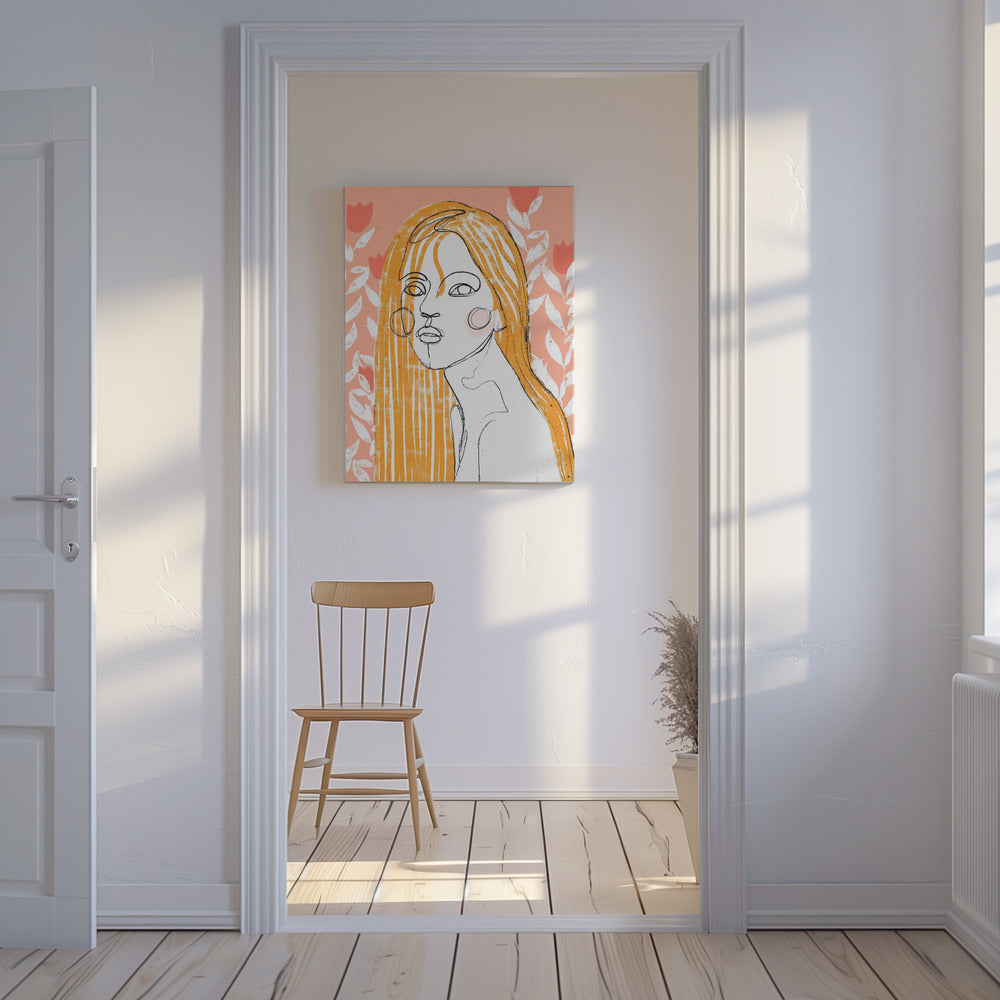 Floraler Blick | Leinwand