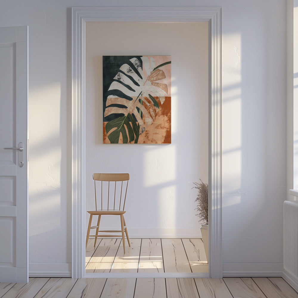 Tropische Schichten | Leinwand