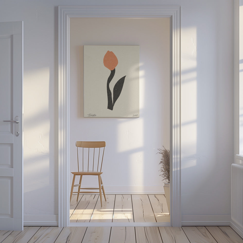 Moderne Blume 01 | Leinwand