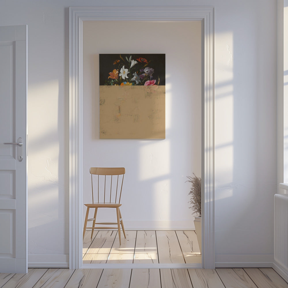 Moderner Blumenstrauß Nr. 1 | Leinwand
