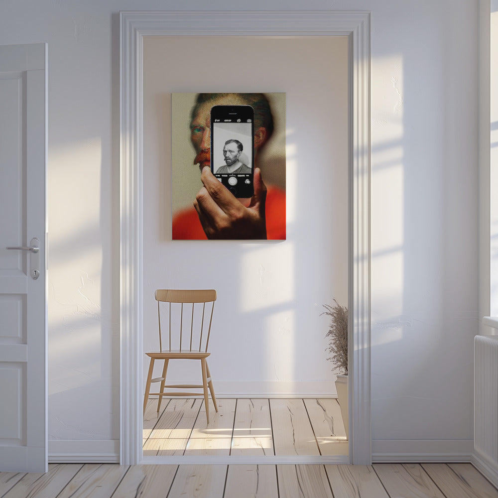 Zeig dir mein Selfie | Leinwand
