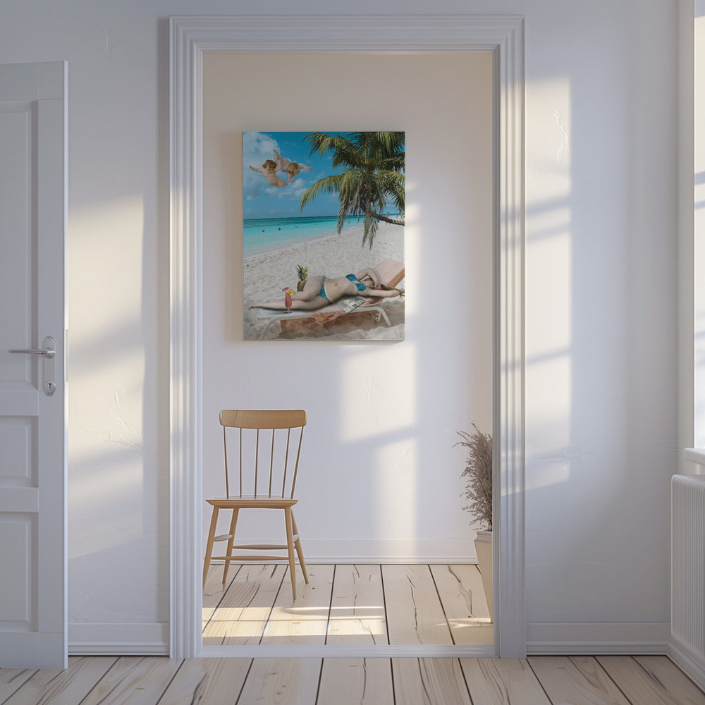 Venus am Strand | Leinwand