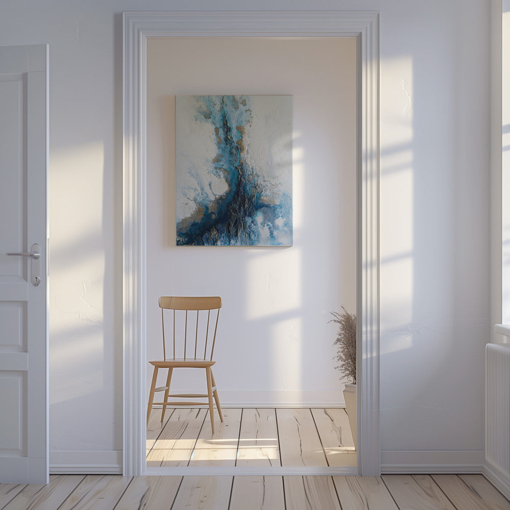 Küstenreliefkunst - Veröffentlichung | Leinwand