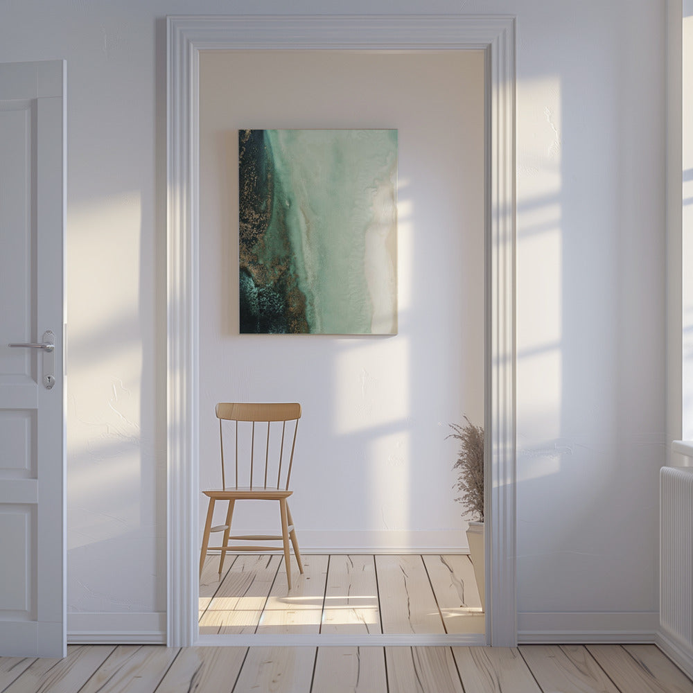 Inviting Peaceful -Jade Waters | Canvas