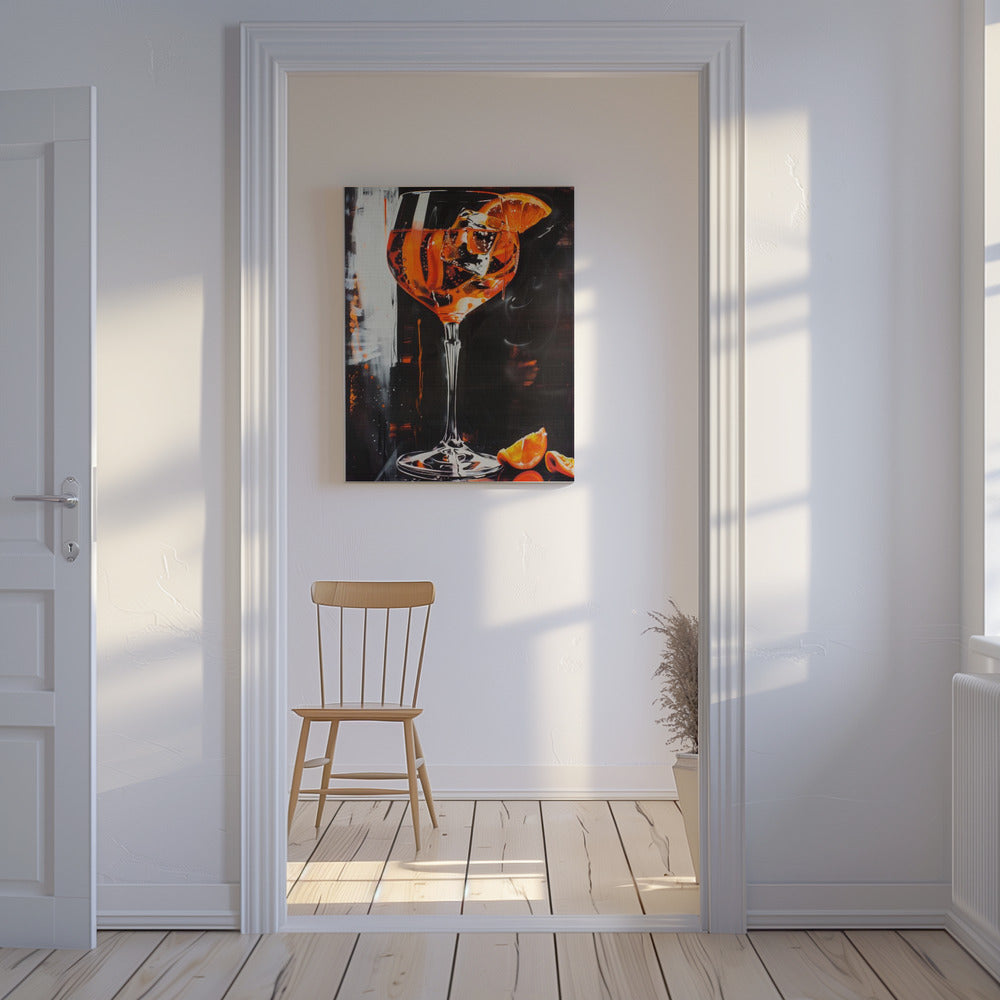 Aperol Spritz Dark Edition | Canvas