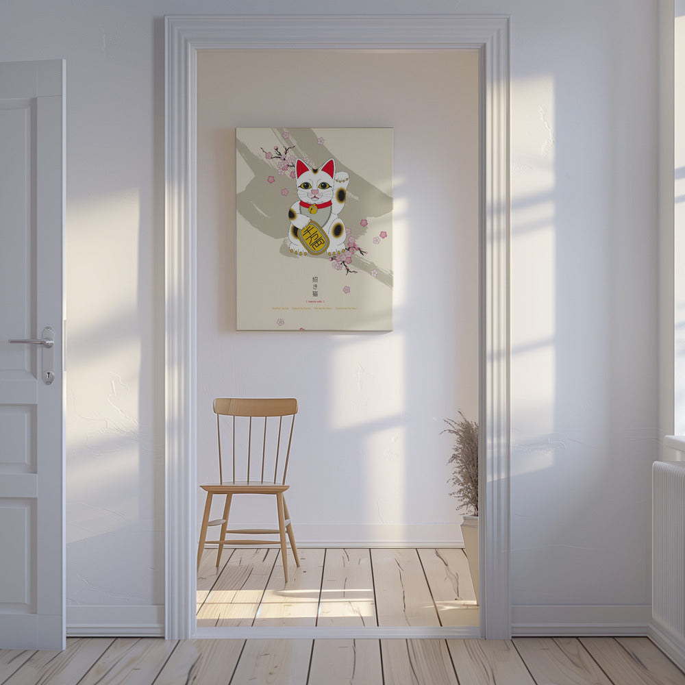 Maneki Neko | 招額猫 | Leinwand
