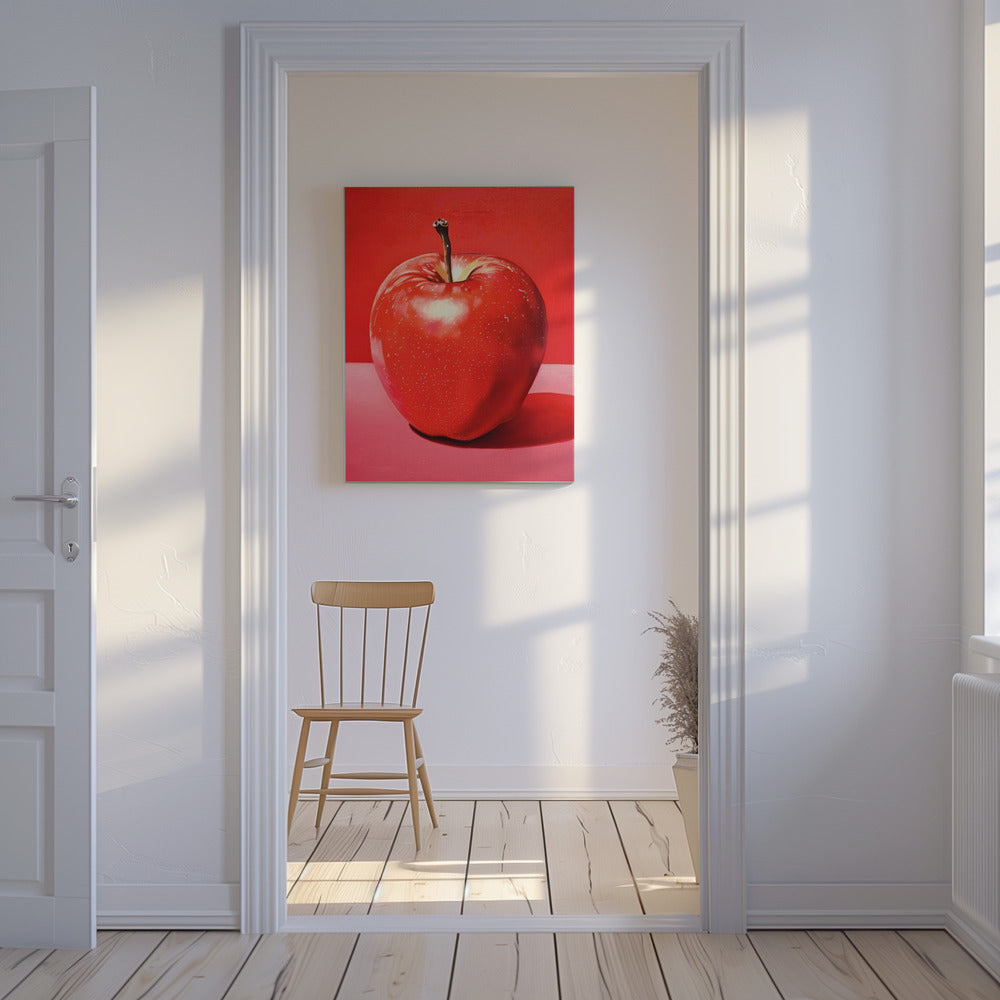 Roter Apfel | Leinwand