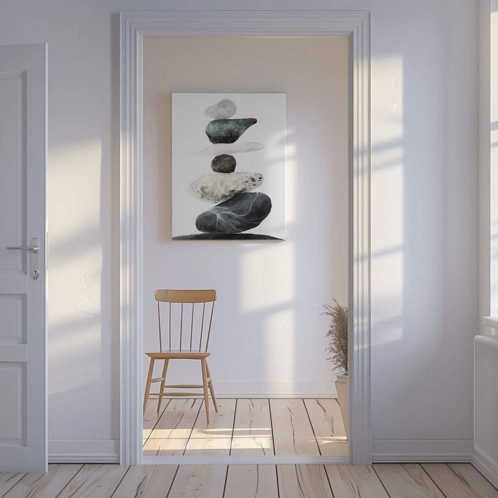 Stones from the beach | Canvas