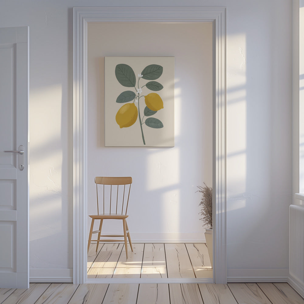 Lemon Vibes 01 | Canvas