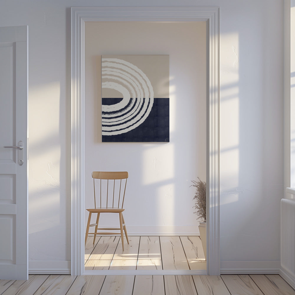 Blue Rainbow | Canvas