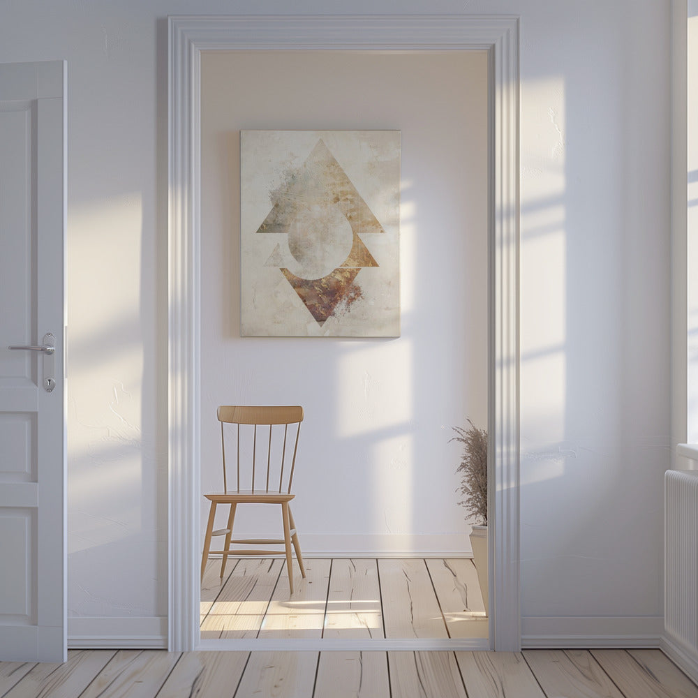 Geometrische Illustration 01 | Leinwand