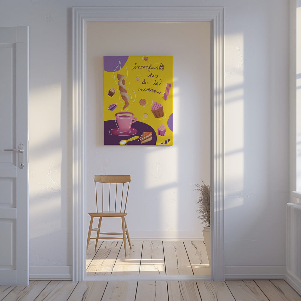 Unverwechselbares Gelb | Leinwand