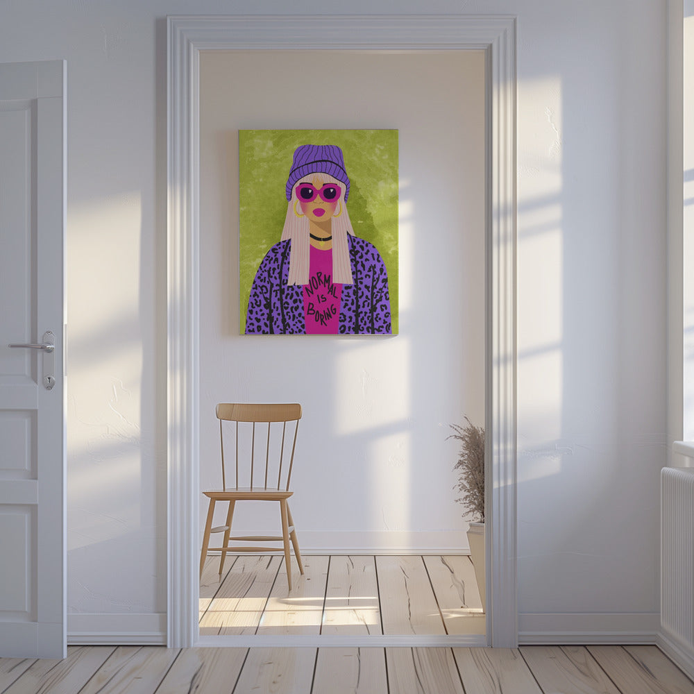 Normal is boring | Canvas