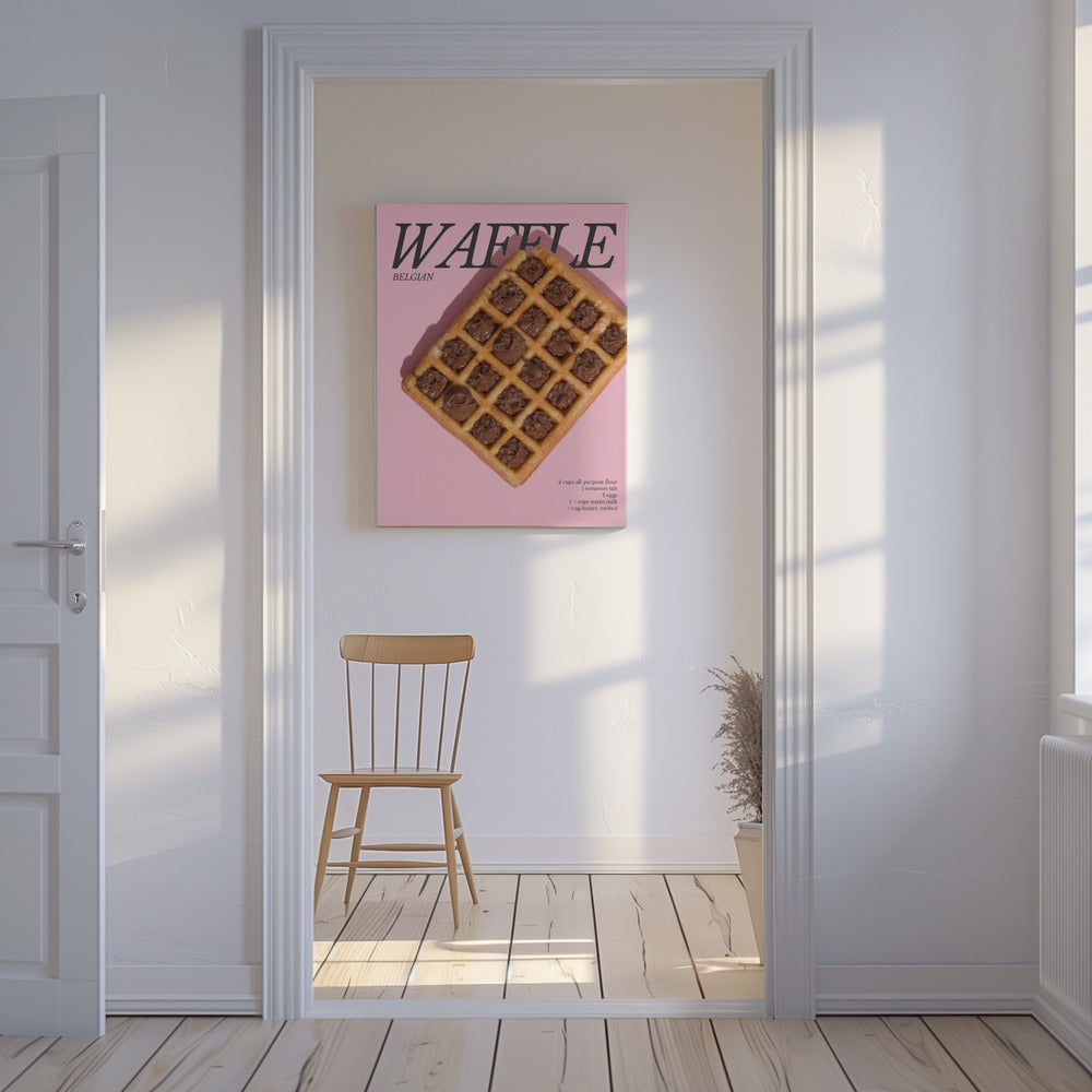 Belgische Waffel | Leinwand