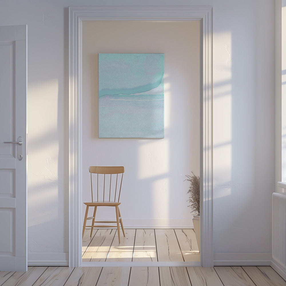 Aqua Serenity | Leinwand