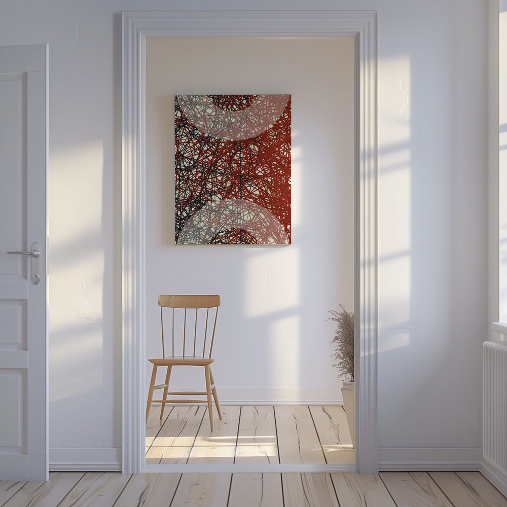 Verschränkte Bewegung | Leinwand