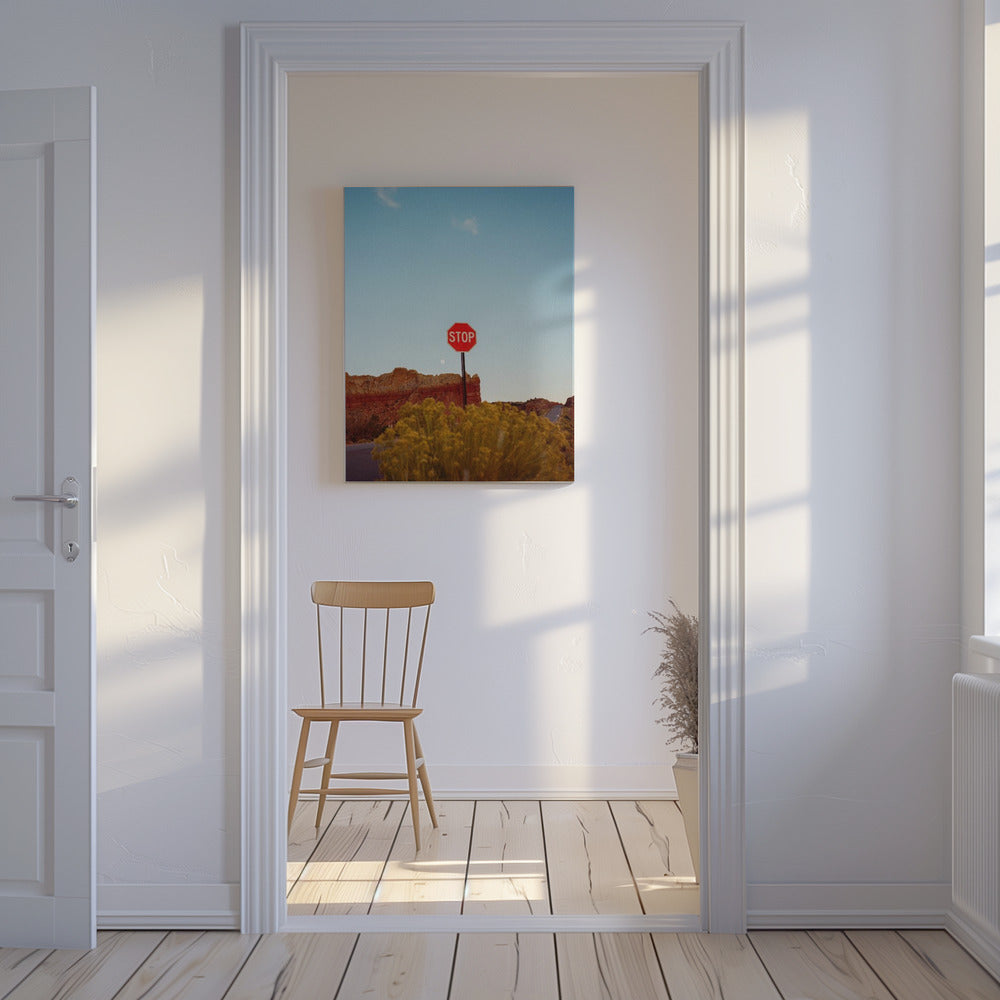Abiquiu Sonnenuntergang | Leinwand