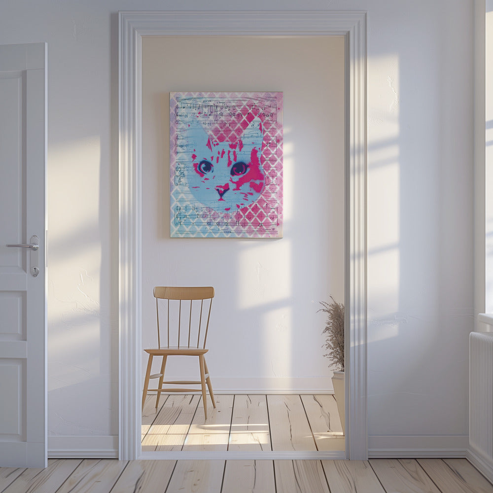 Musical Cat | Canvas