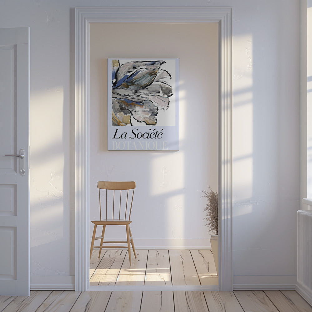 La Société Botanique Blueflower | Canvas