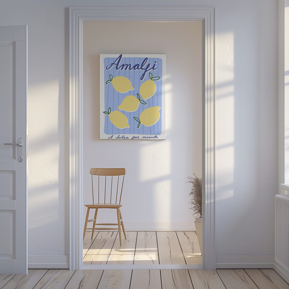 Zitronenglück Amalfi | Leinwand