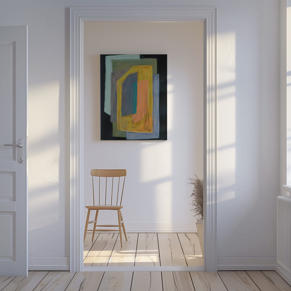 Chalk and Shapes 2 | Canvas