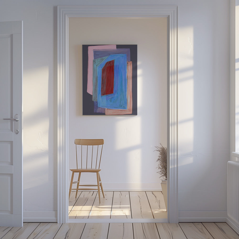 Chalks and Shapes 3 | Canvas