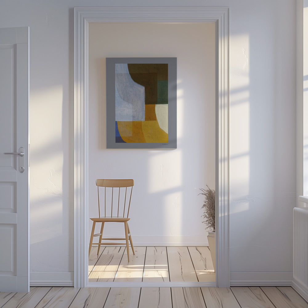 Chalks and Shapes 8 | Canvas