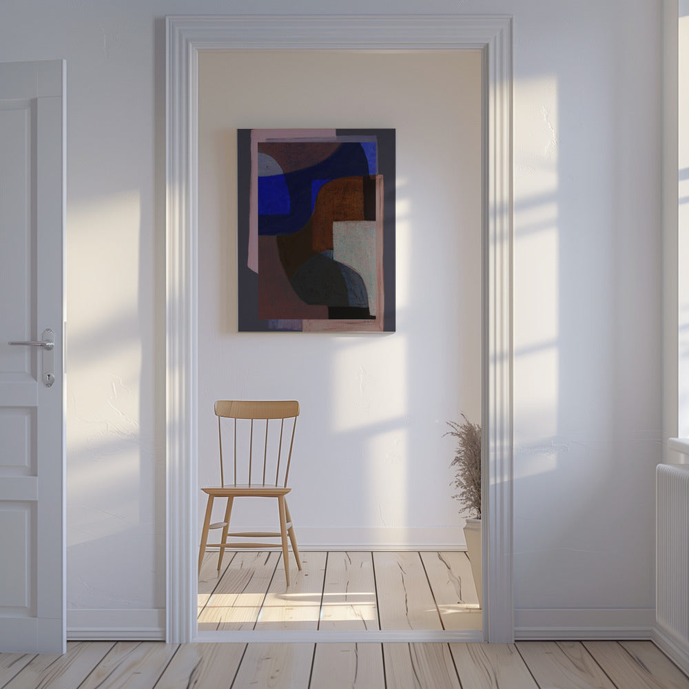Chalks and Shapes 7X | Canvas