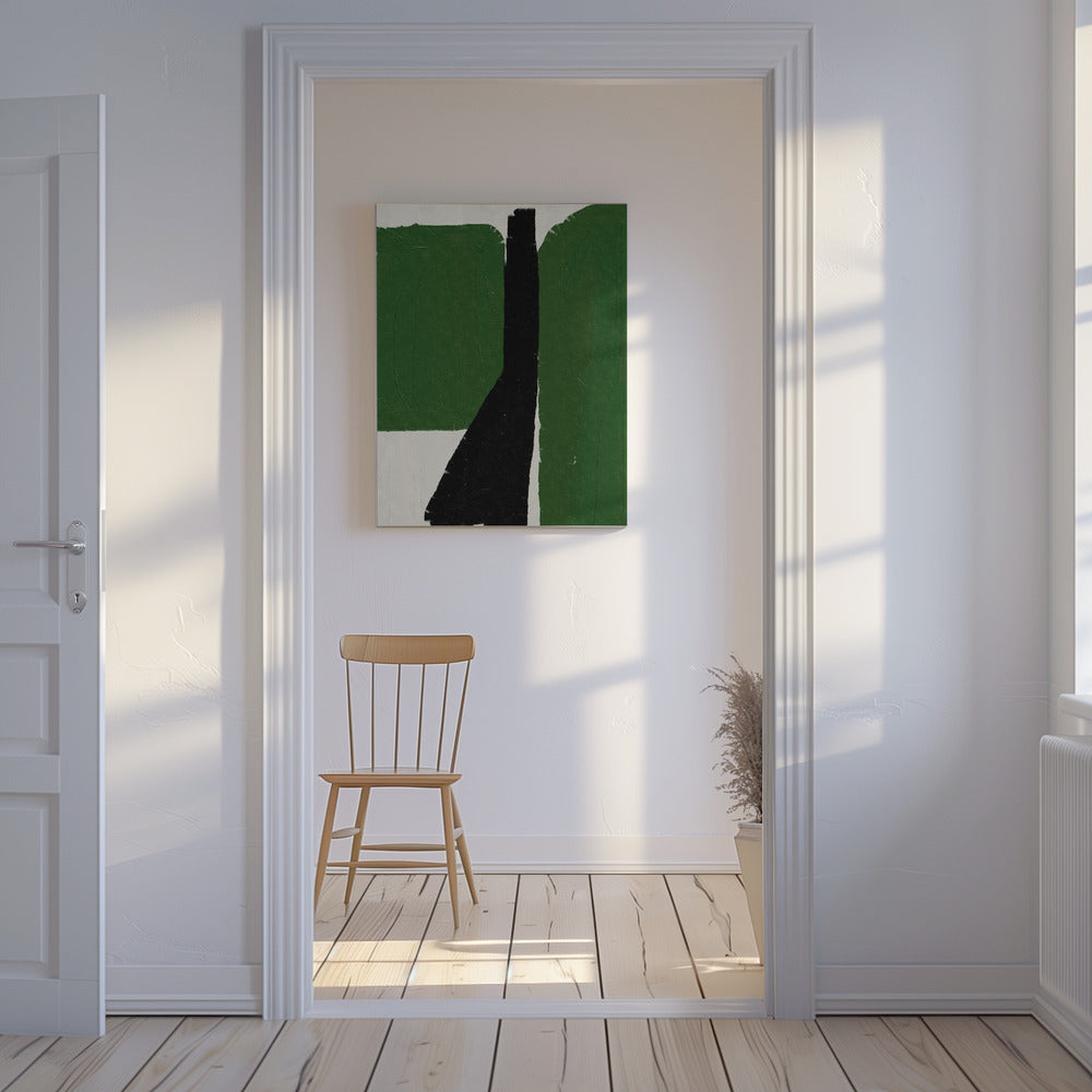 Green Divide | Canvas