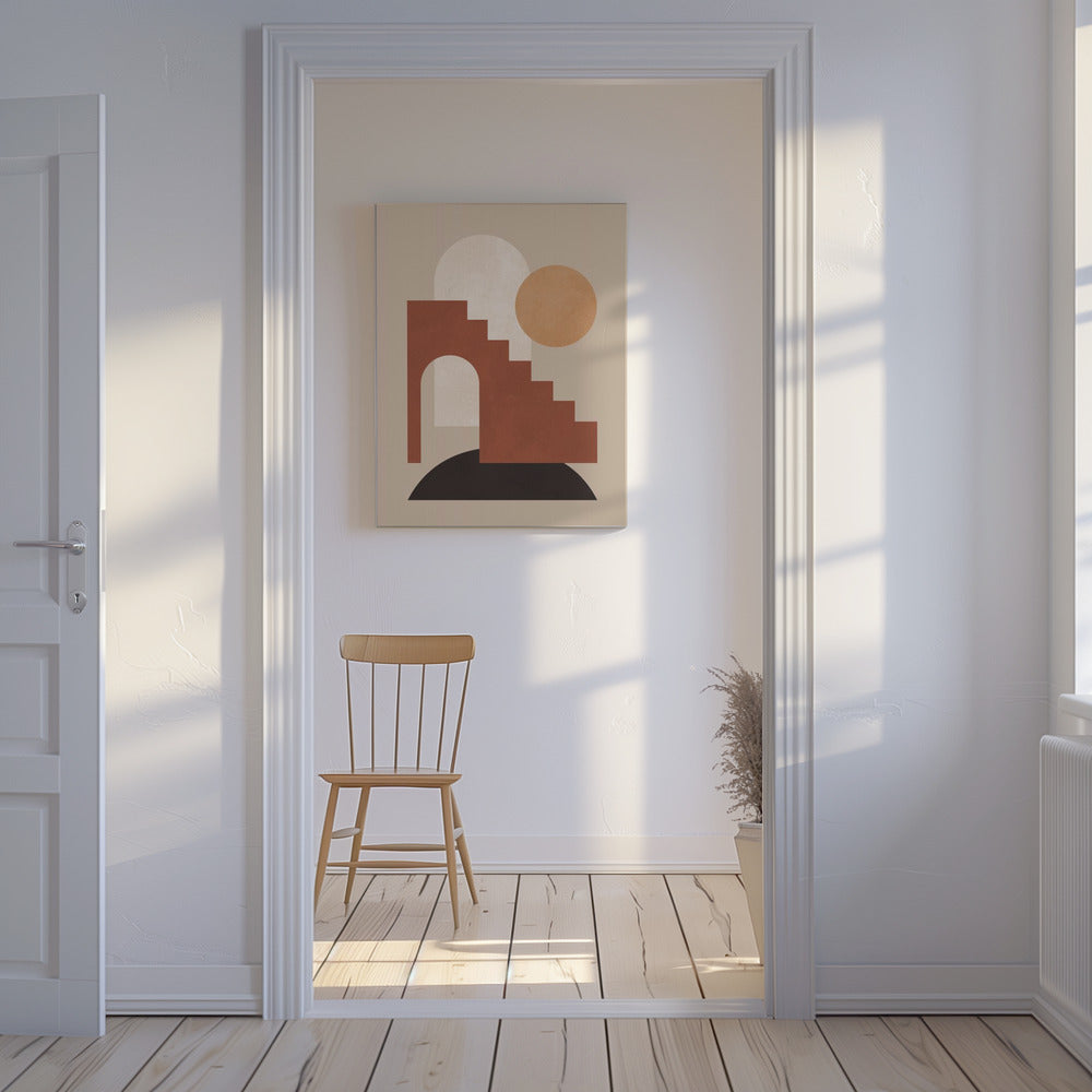 Geometrische Komposition 4 | Leinwand